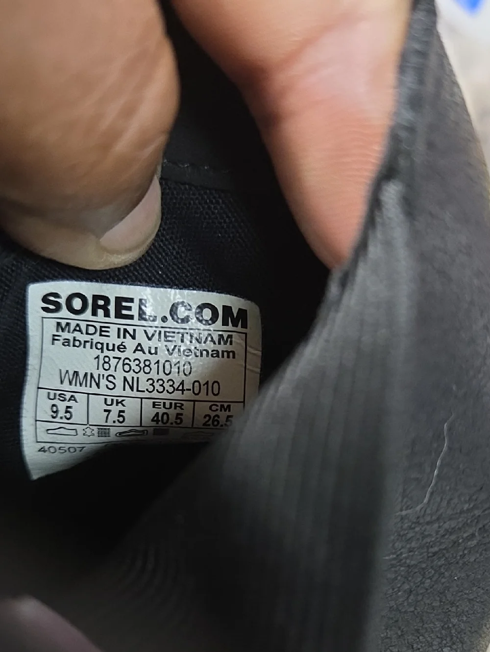 Sorel Women's Harlow Chelsea Waterproof Black Ankle Boots - Sz 9.5